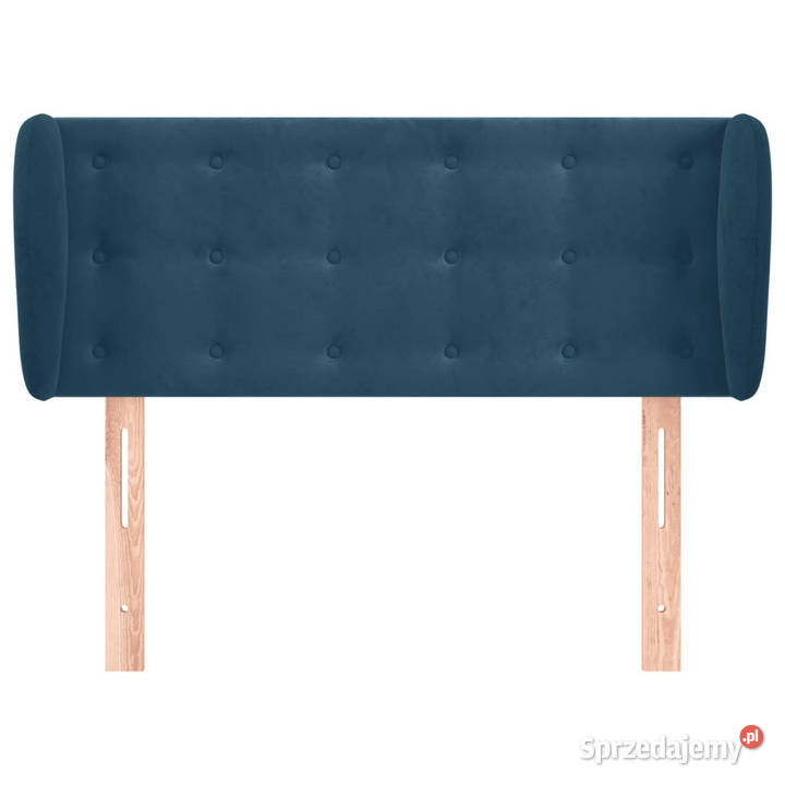 Zagłówek uszak ciemnoniebieski 93x23x7888 mazowieckie Warszawa