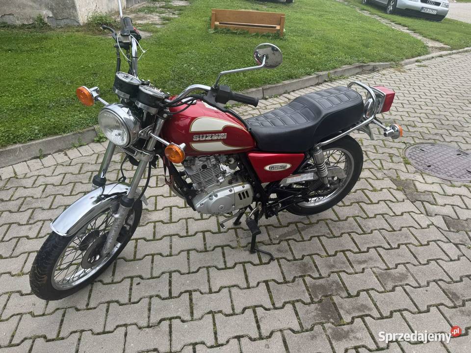 Suzuki gn 125 japan z niemiec nieuszkodzony Suzuki Biskupiec