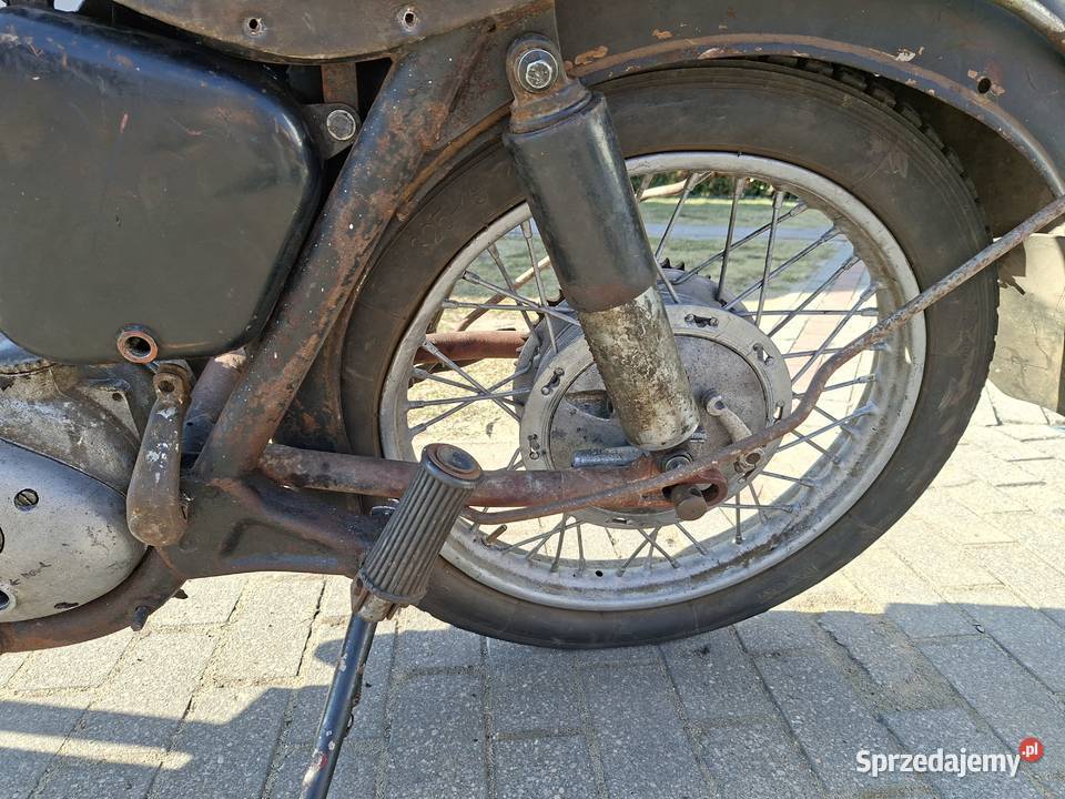 Junak M10 1960 przejściówka Junak Baranowo