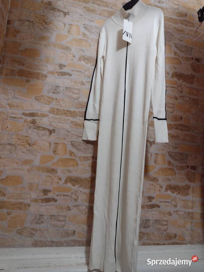 38 ZARADługa ołówkowa sukienka z Długość Maxi Kraków sprzedam