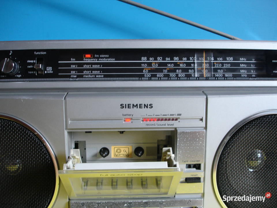 Radiomagnetofon SIEMENS CLUB RM781 Zielona Góra sprzedam