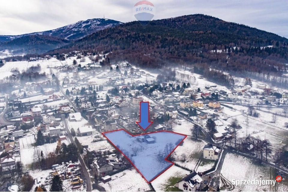 6 działek budowlanych Buczkowice 4586 m2