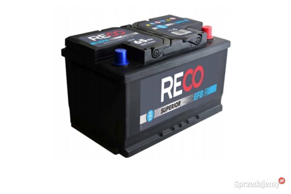 Akumulator Reco EFB 12V 65Ah 650A Akumulatory
