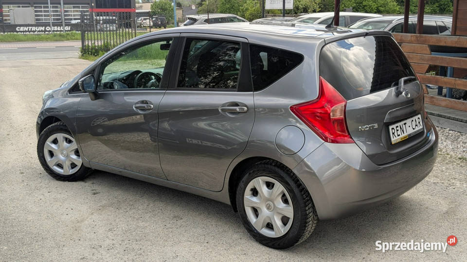 Nissan Note 15dCi90BezwypadkowyKlimatyzacja Navi elektryczne lusterka Samochody osobowe Częstochowa