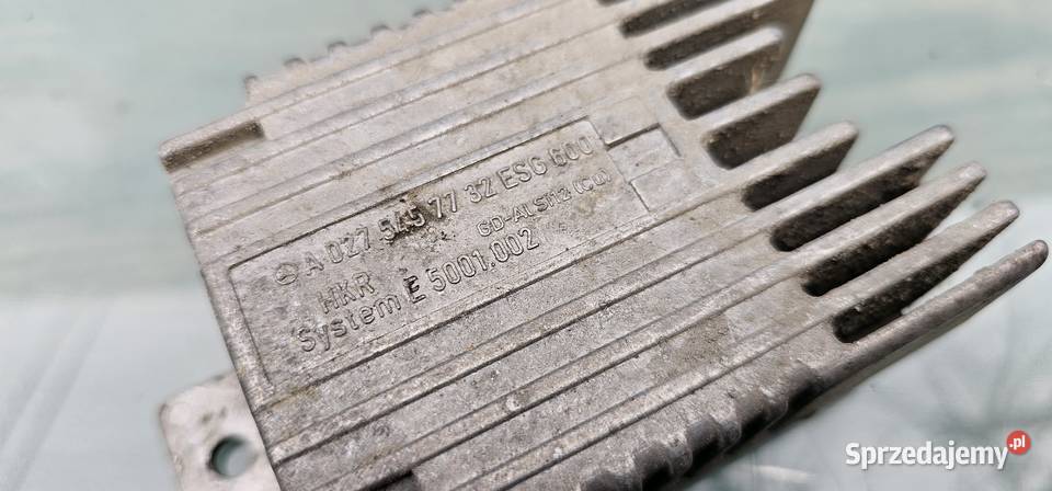 Moduł wentylatora mercedes w210 0275457732 Zbąszyń sprzedam