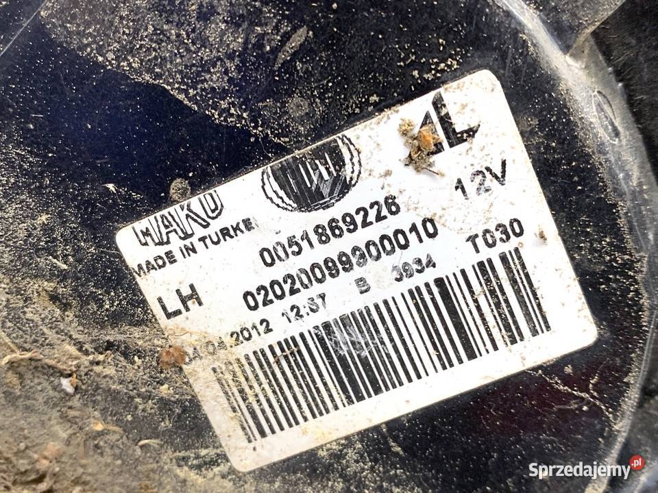 LAMPA LEWY TYŁ FIAT LINEA 51869226 Hatchback osobowe