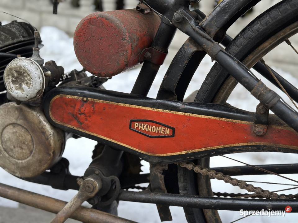 Zabytkowy motocykl Phanomen 98 Sachs 1939 Wisła Mała sprzedam