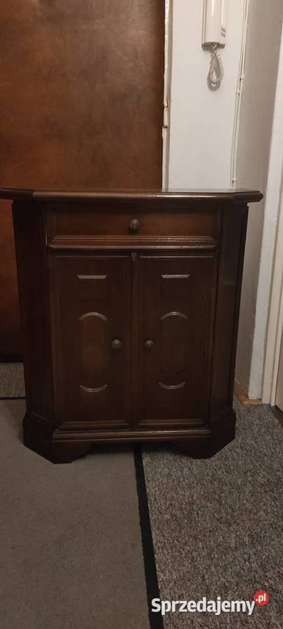 Komoda mała z szufladką w kolorze orzecha 25cm mazowieckie Warszawa