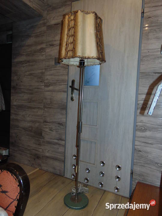 Lampa podłogowa, stojąca, vintage z lat 1950-1970