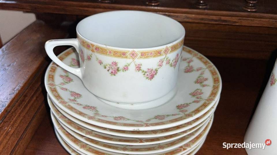 Serwis do herbaty BB Volksted Rudolfstadt Syg pomorskie Gdańsk