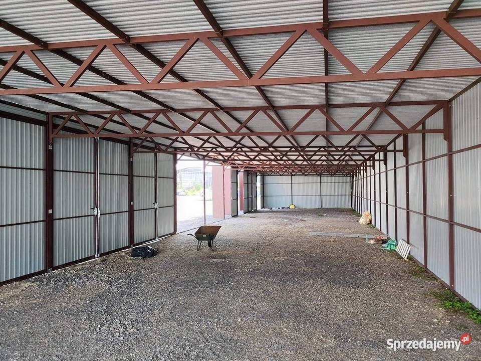 Garaże na wynajem wielostanowiskowe 3x6 śląskie Rybnik sprzedam