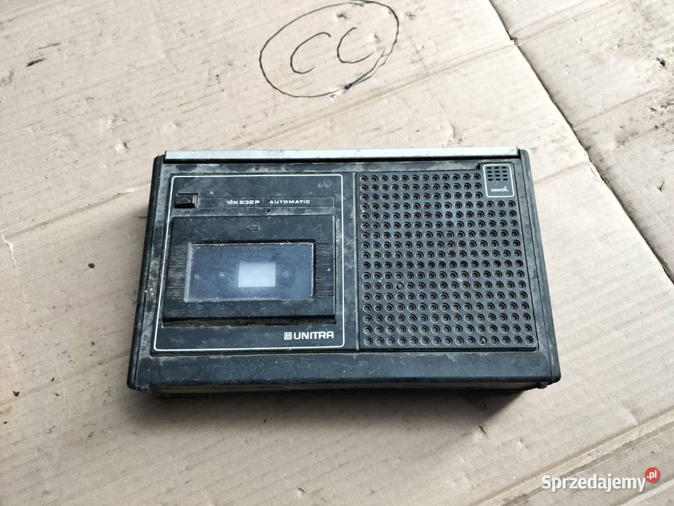 Magnetofon kasetowy RADIO PRL Unitra Grundig