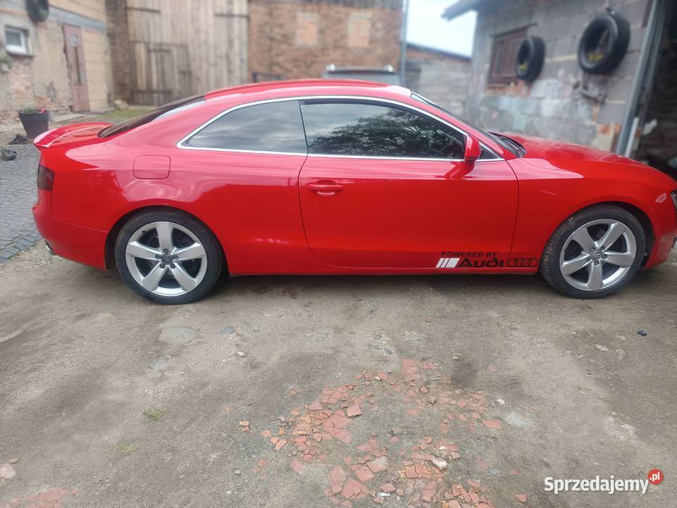 Audi A5 guatro 30 Tdi czerwony Lubań