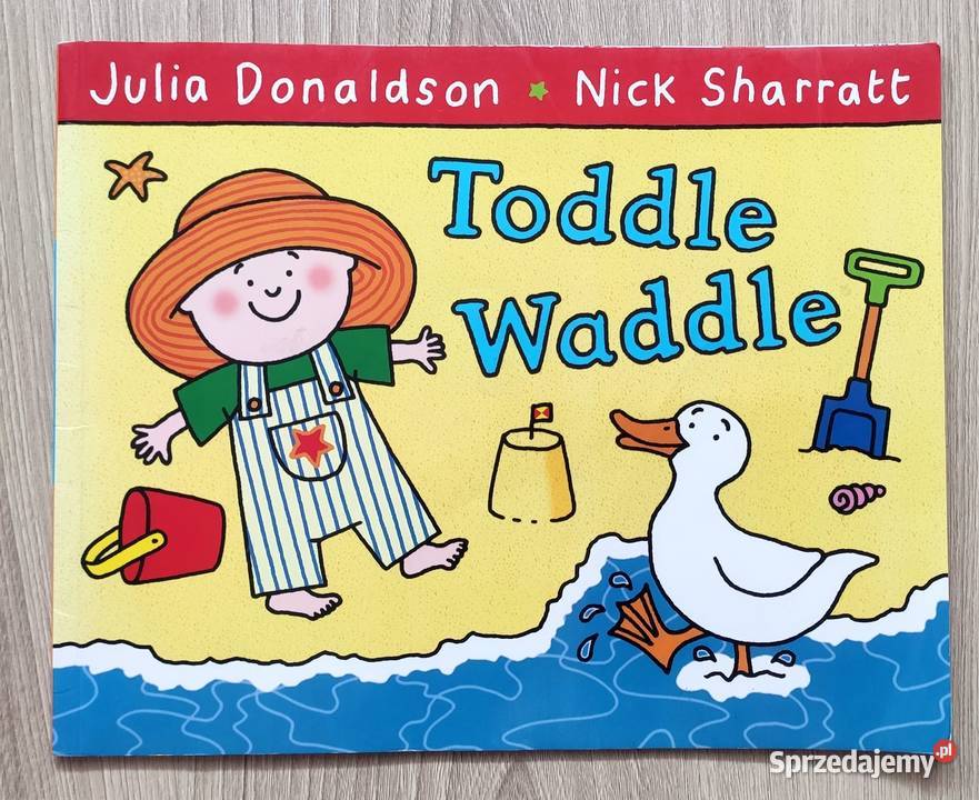 Toddle Waddle książeczka angielsku dzieci nauka miękka kujawsko-pomorskie Tuchola