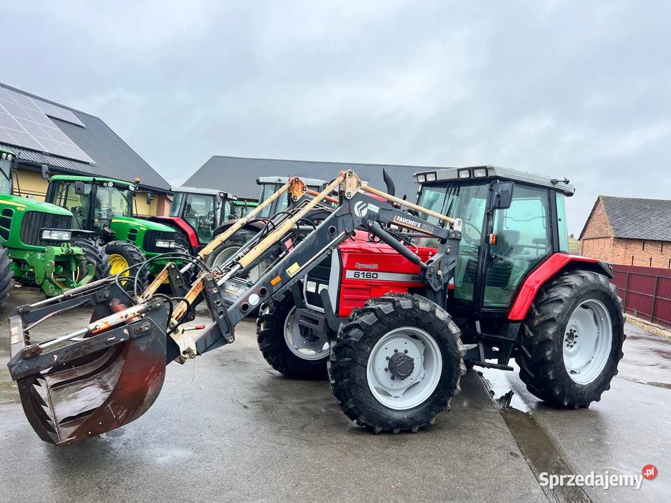 Massey Ferguson 6160 z ładowaczem czołowym lubelskie