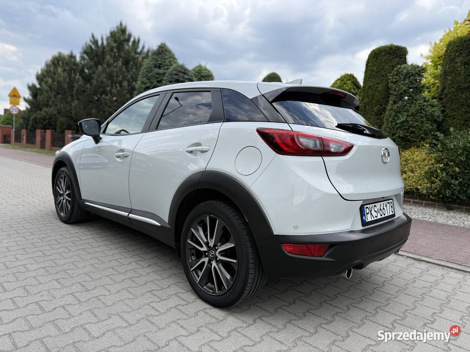 Mazda CX3 15D 2016r KAMERA NAVI XENON NISKI Leszno