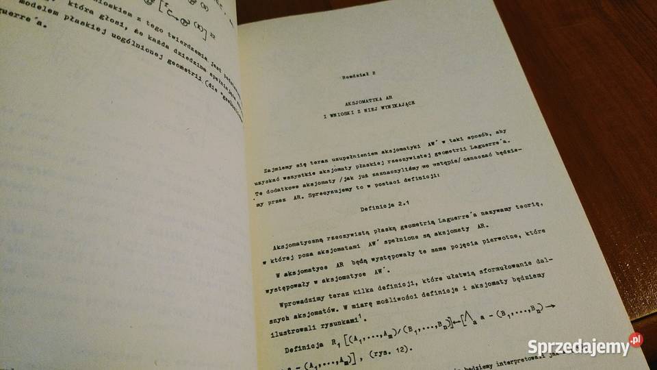 Geometria Laguerrea Henryk Guściora Książki naukowe i popularnonaukowe Gdańsk