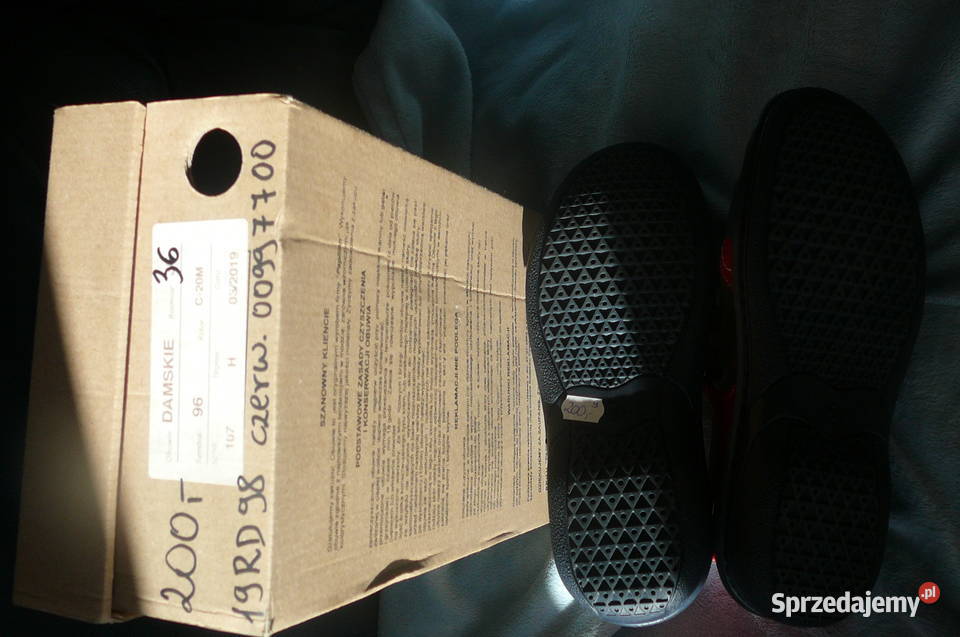 Buty czerwone skóra naturalna 36 Nowe inna Wrocław sprzedam