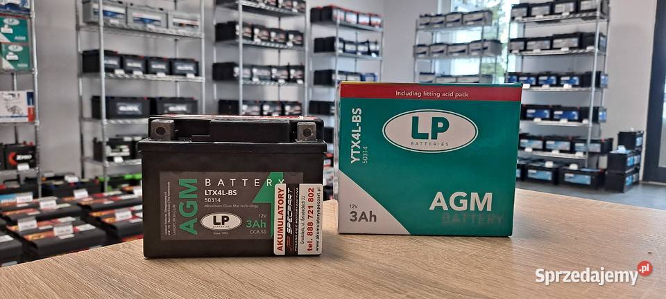 AKUMULATOR MOTO LP YTX4LBS GRUDZIĄDZ ŚNIADECKICH