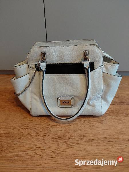 Torebka damska Guess oryginalna pojemna jasna mazowieckie Warszawa