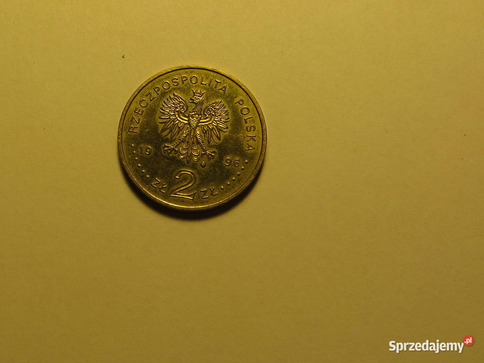 Moneta 2 Zygmunt August II 1996 r Wasilków