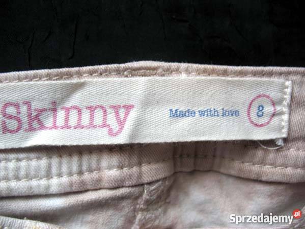 SKINNY DŻINSY JEANS spodnie damskie 34 XS biod Next Siedlce sprzedam