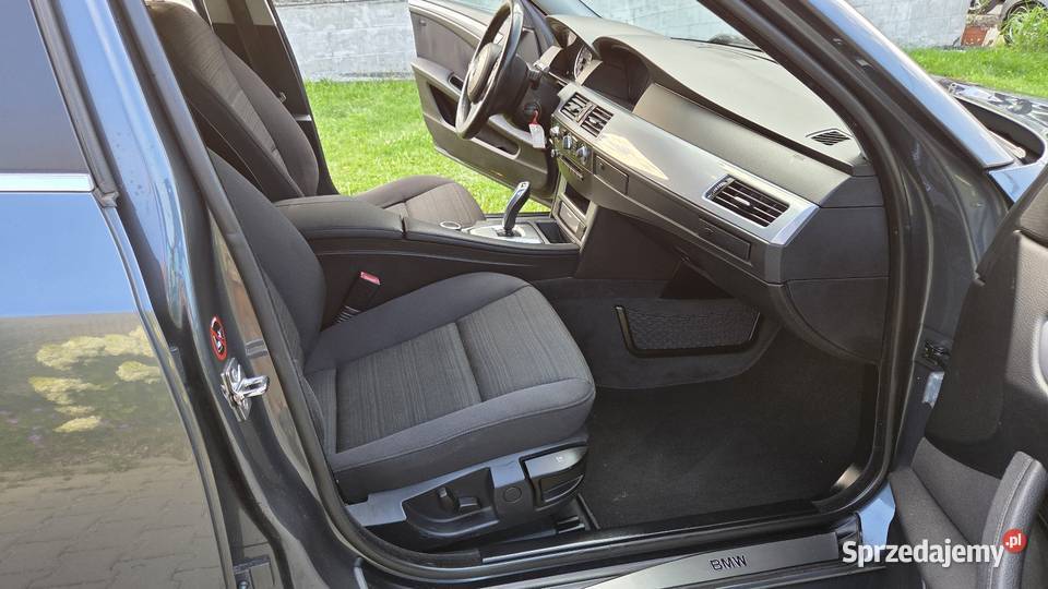 ładne BMW 520i 170 sprowadzony lakier metallic Wieszowa