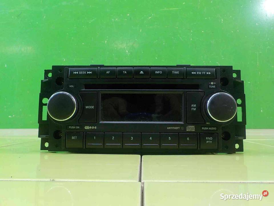 CHRYSLER 300C 30 CRD 06r SEDAN 4D radio Nawigacje fabryczne Części samochodowe Suków