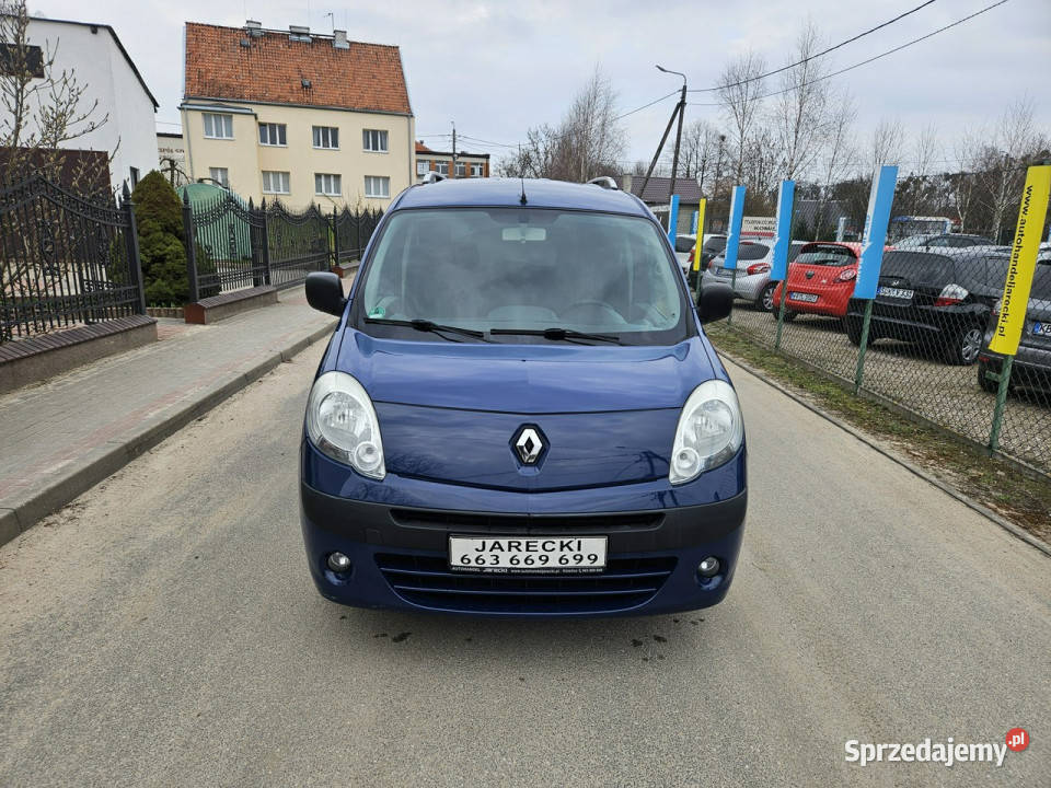 Renault Kangoo Opłacony Zdrowy Zadbany garażowany Kisielice
