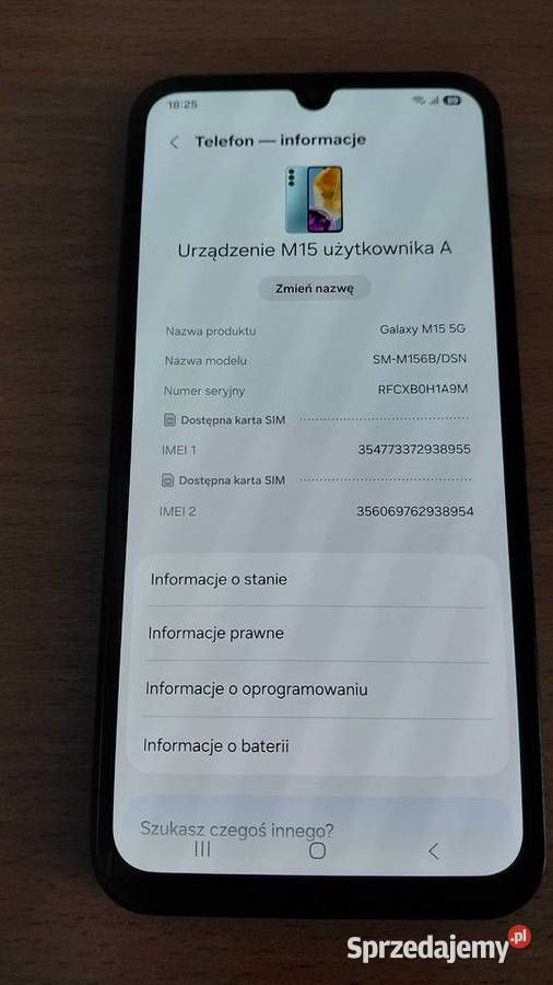 Telefon Samsung Galaxy M15 5G Łochów