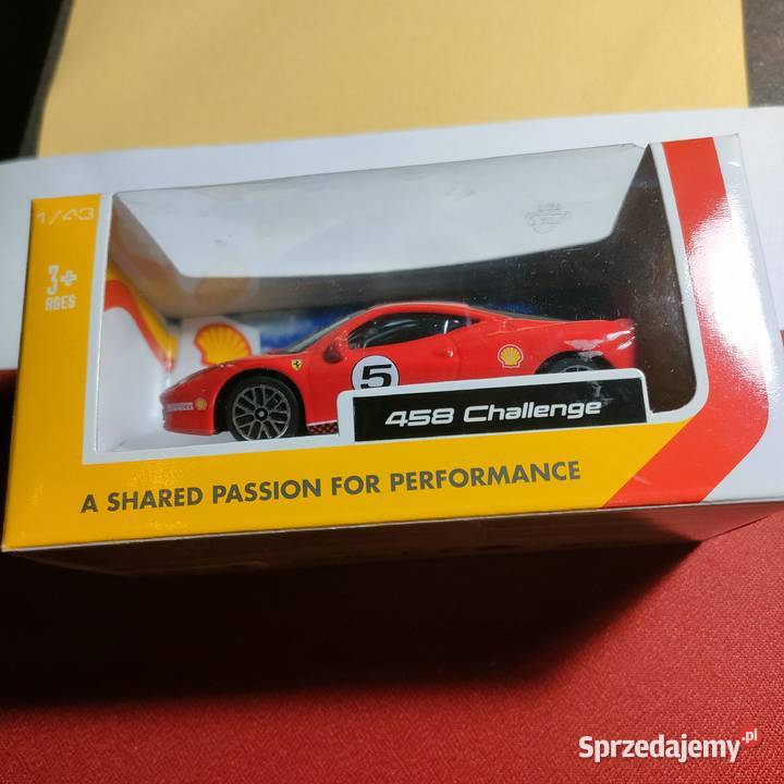 Model ferrari shell edycja limitowana Gdynia