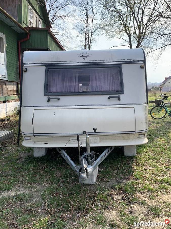 Przyczepa Hobby Prestige sprawna na działkę lubelskie Zwierzyniec