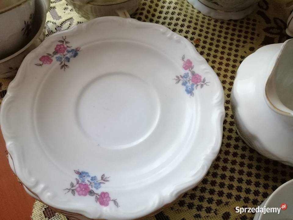 Porcelanowy serwis kawowy z PRL Antyki, Sztuka, Kolekcje Gdynia