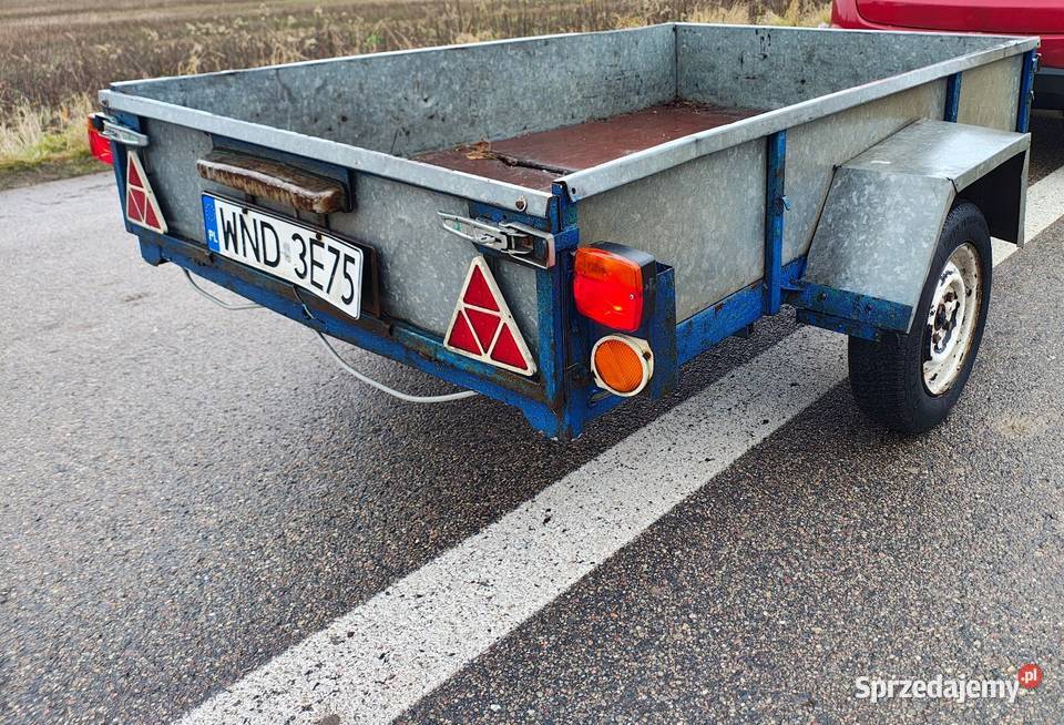 Przyczepka lekka zarejestrowana Do samochodów osobowych mazowieckie Płońsk