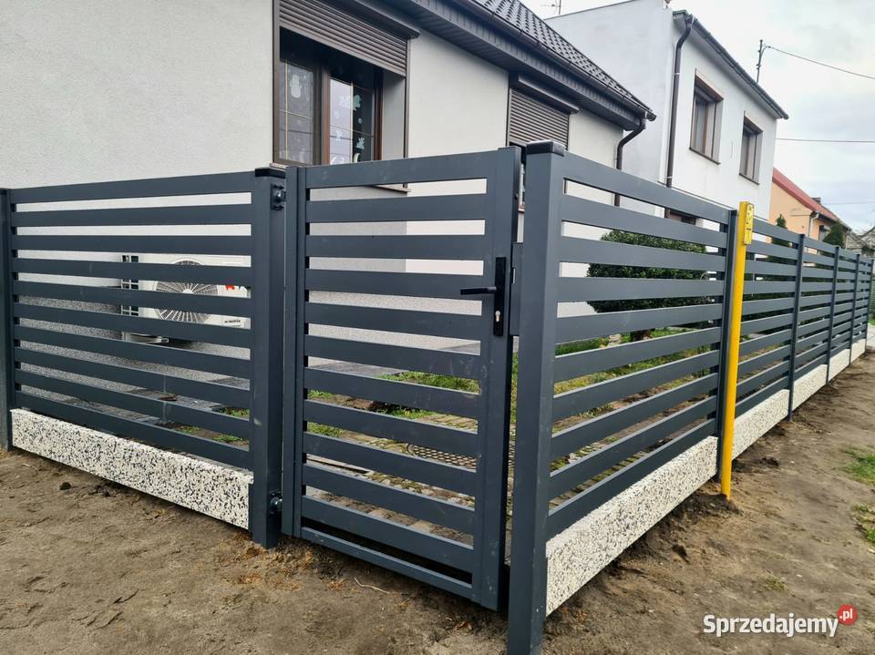 Brama przesuwna 400x150 MASTER 88 ogrodzenie