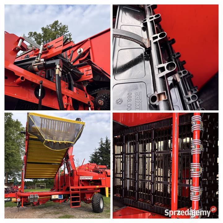 Grimme 7540SE z Austrii Kombajny małopolskie Miechów sprzedam