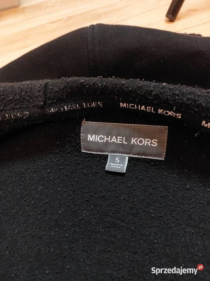 Bluza czarna Michael Kors Rozmiar S Kaptur Bieruń