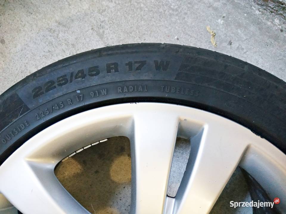 Felga 17 aluminiowa 75Jx17H2 ET47 MERCEDES aluminiowe Konin