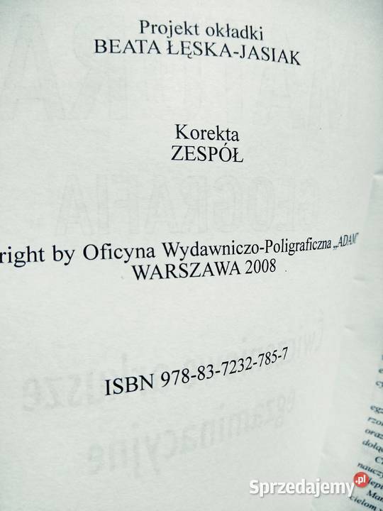 Matura geografia Adam outlet książki używane Antykwariat mazowieckie Warszawa sprzedam