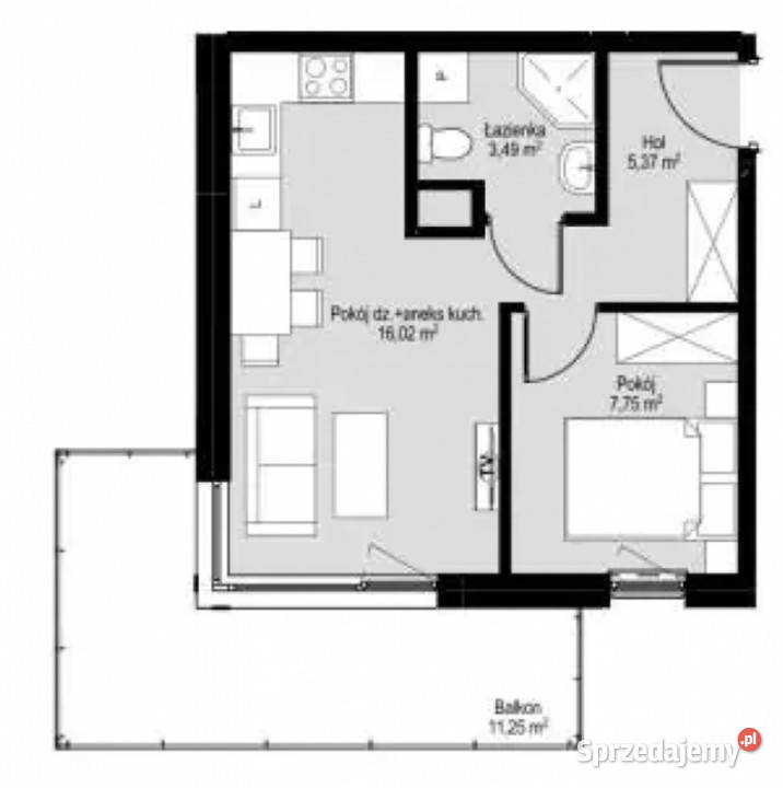 Wynajmę OSOBY PRYWATNEJ Nowy Apartament Rok budowy 2026 małopolskie Kraków