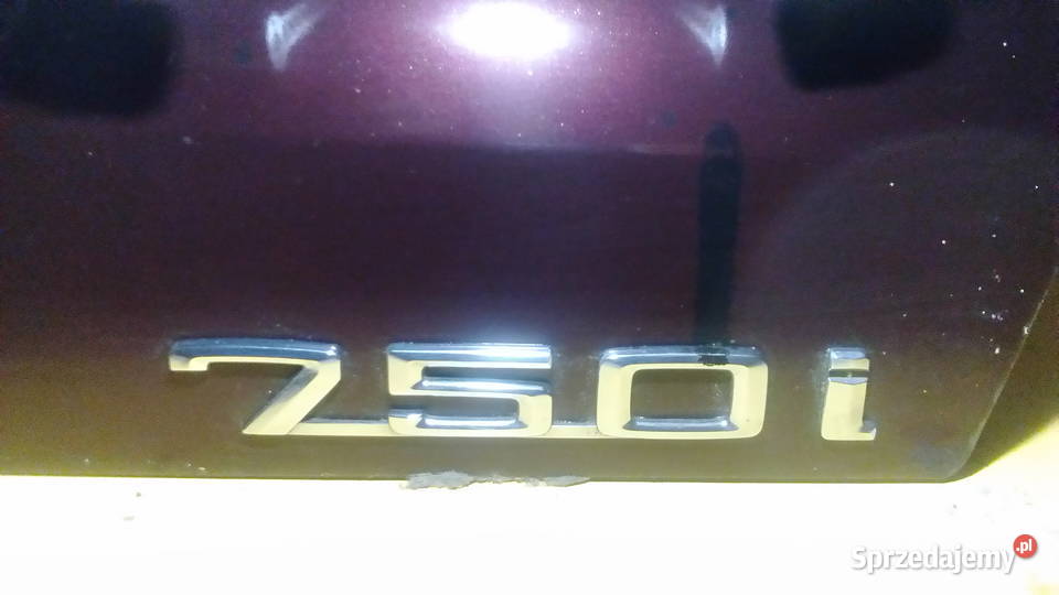 BMW E32 pokrywa bagażnika osobowe dolnośląskie Ząbkowice Śląskie