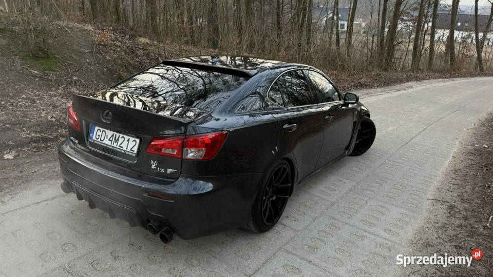 Lexus ISF 50v8 moc 450 full led Dolot obniżony bluetooth pomorskie Gdańsk