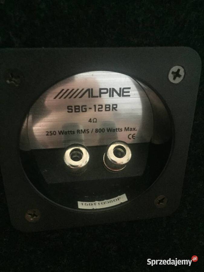 Tuba basowawzmacniacz Alpine Warszawa
