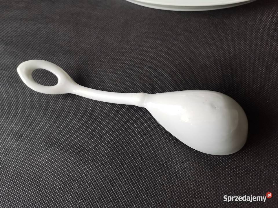 Stara przedwojenna sosjerka chochla porcelana Katowice