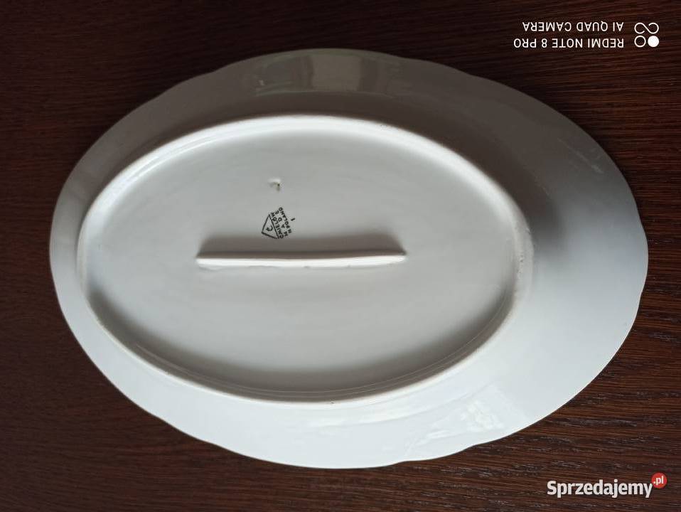 Półmisek porcelana Ćmielów 33x22 Białystok