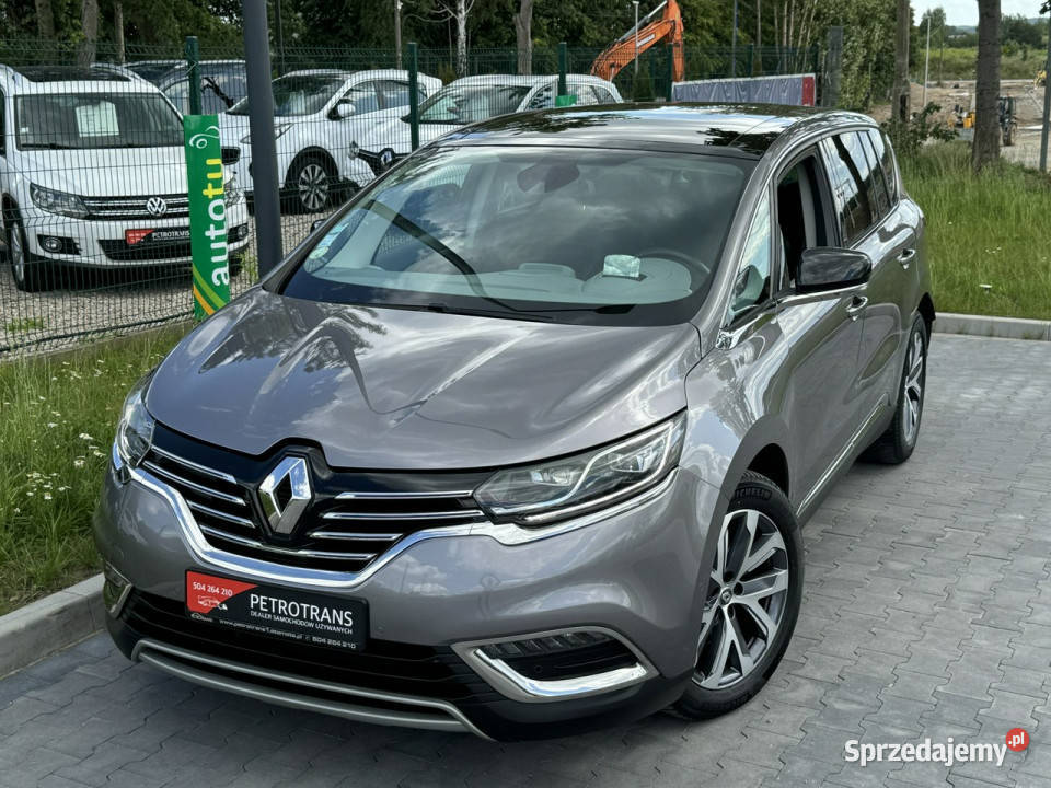 Renault Espace 16 DCI 160 Automat FULL LED 7 czujnik deszczu warmińsko-mazurskie Mrągowo