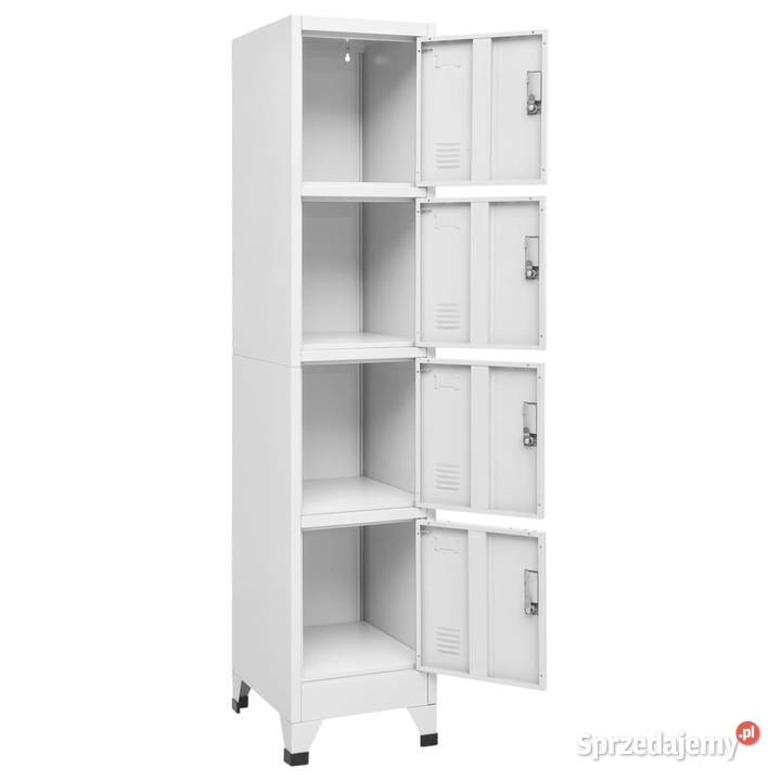 Zamykana szafka z 4 przegrodami 38x45x180 sprzedam