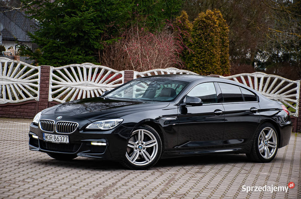 BMW 640XD 313 M Pakiet Kamery 360 Wentylowane 2989cm3 Seria 6 mazowieckie sprzedam