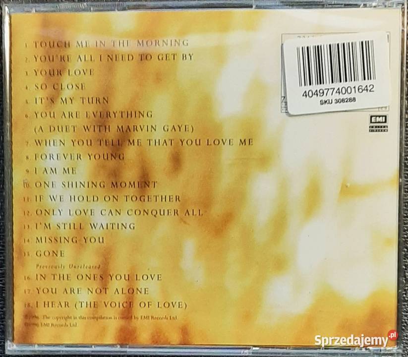 Album CD DIANA ROSS Album Voice Of Love Best CD Katowice