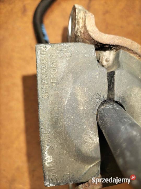 Stabilizator tylny z poduszkami gumowymi Poręba